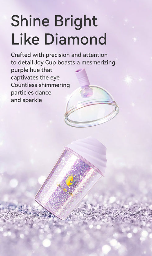 JOY CUP - DIAMOND VERSION - APP Controlled Cup-shaped Suction Vibrator-Connectable to virtual lovers